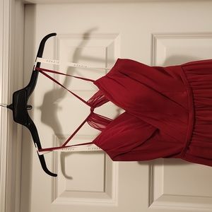 Azazie cora burgundy bridesmaid dress